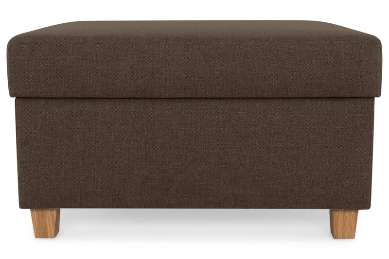 Crazy Fotpall med Förvaring 80x65 - Brun - Products - Möbler - Fåtölj & stolar - Pall & puff - Fotpallar