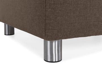 Crazy Fotpall med Förvaring 80x65 - Brun - Products - Möbler - Fåtölj & stolar - Pall & puff - Fotpallar