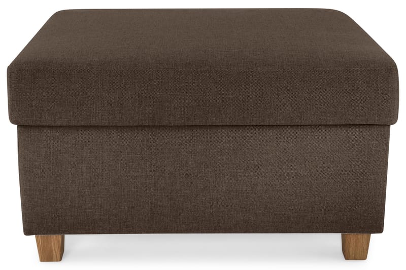 Crazy Fotpall med Förvaring 80x65 - Brun - Products - Möbler - Fåtölj & stolar - Pall & puff - Fotpallar