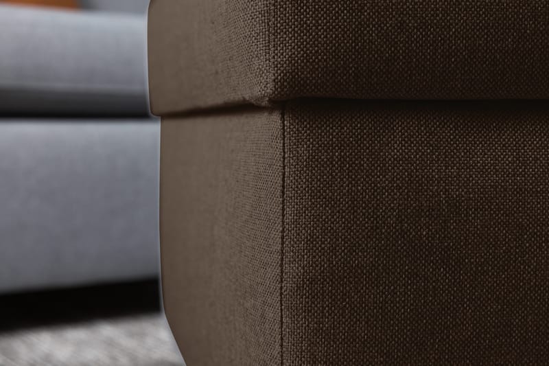 Crazy Fotpall med Förvaring 80x65 - Brun - Products - Möbler - Fåtölj & stolar - Pall & puff - Fotpallar