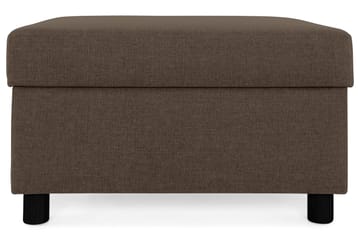 Crazy Fotpall med Förvaring 80x65 - Brun - Products - Möbler - Fåtölj & stolar - Pall & puff - Fotpallar