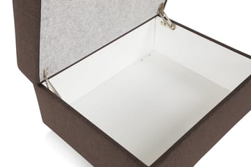 Crazy Fotpall med Förvaring 80x65 - Brun - Products - Möbler - Fåtölj & stolar - Pall & puff - Fotpallar