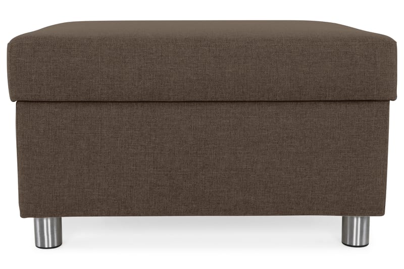 Crazy Fotpall med Förvaring 80x65 - Brun - Products - Möbler - Fåtölj & stolar - Pall & puff - Fotpallar