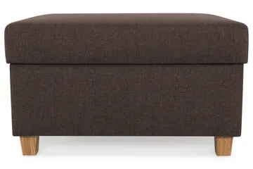 Crazy Fotpall med Förvaring 80x65 - Brun - Products - Möbler - Fåtölj & stolar - Pall & puff - Fotpallar