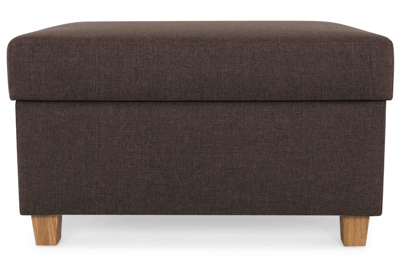 Crazy Fotpall med Förvaring 80x65 - Brun - Products - Möbler - Fåtölj & stolar - Pall & puff - Fotpallar