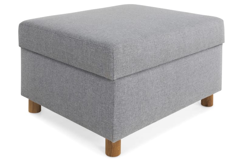 Crazy Fotpall med Förvaring 80x65 - Ljusgrå - Products - Möbler - Fåtölj & stolar - Pall & puff - Fotpallar