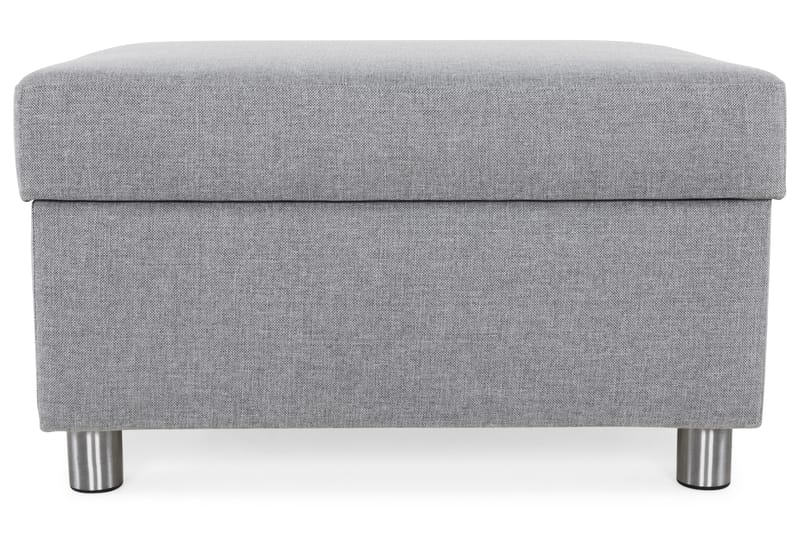 Crazy Fotpall med Förvaring 80x65 - Ljusgrå - Products - Möbler - Fåtölj & stolar - Pall & puff - Fotpallar