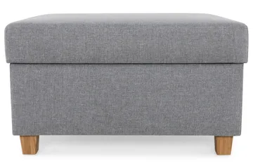 Crazy Fotpall med Förvaring 80x65 - Ljusgrå - Products - Möbler - Fåtölj & stolar - Pall & puff - Fotpallar