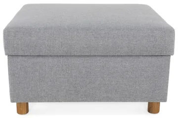 Crazy Fotpall med Förvaring 80x65 - Ljusgrå - Products - Möbler - Fåtölj & stolar - Pall & puff - Fotpallar