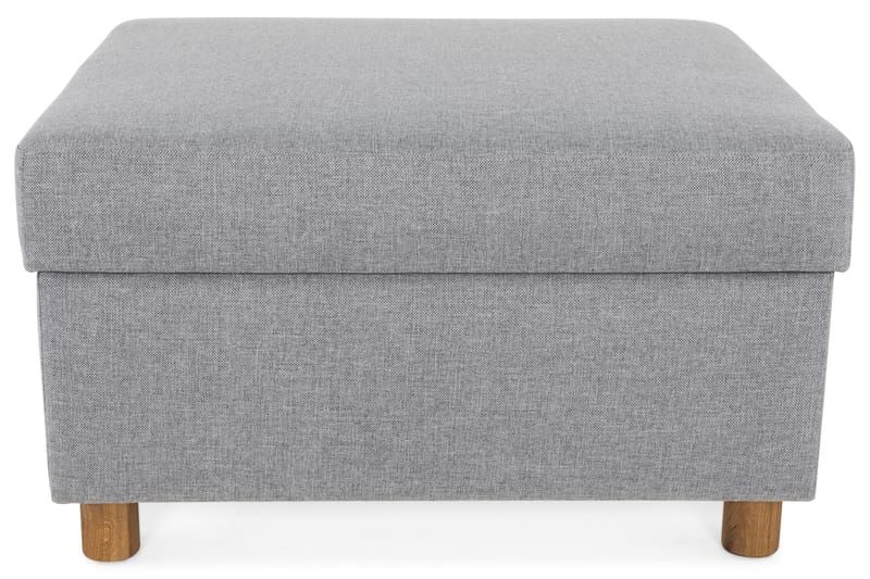 Crazy Fotpall med Förvaring 80x65 - Ljusgrå - Products - Möbler - Fåtölj & stolar - Pall & puff - Fotpallar
