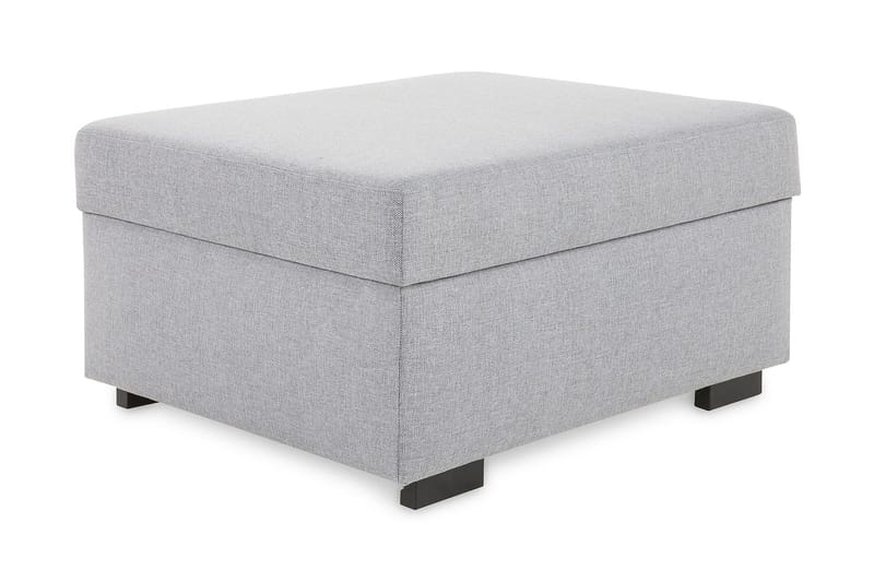 Crazy Fotpall med Förvaring 80x65 - Ljusgrå - Products - Möbler - Fåtölj & stolar - Pall & puff - Fotpallar