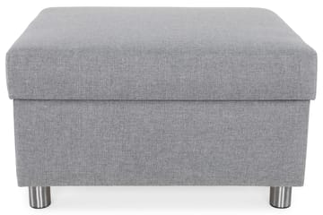 Crazy Fotpall med Förvaring 80x65 - Ljusgrå - Products - Möbler - Fåtölj & stolar - Pall & puff - Fotpallar