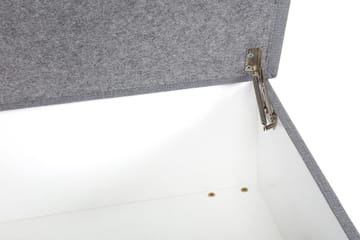 Crazy Fotpall med Förvaring 80x65 - Ljusgrå - Products - Möbler - Fåtölj & stolar - Pall & puff - Fotpallar