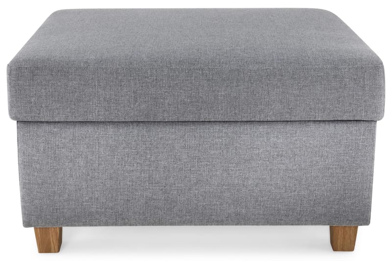 Crazy Fotpall med Förvaring 80x65 - Ljusgrå - Products - Möbler - Fåtölj & stolar - Pall & puff - Fotpallar