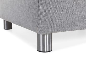 Crazy Fotpall med Förvaring 80x65 - Ljusgrå - Products - Möbler - Fåtölj & stolar - Pall & puff - Fotpallar