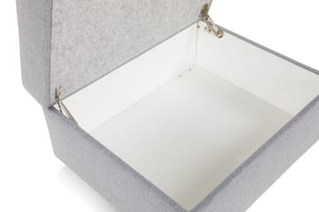 Crazy Fotpall med Förvaring 80x65 - Ljusgrå - Products - Möbler - Fåtölj & stolar - Pall & puff - Fotpallar