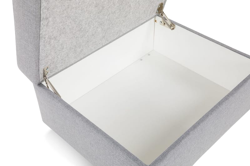 Crazy Fotpall med Förvaring 80x65 - Ljusgrå - Products - Möbler - Fåtölj & stolar - Pall & puff - Fotpallar