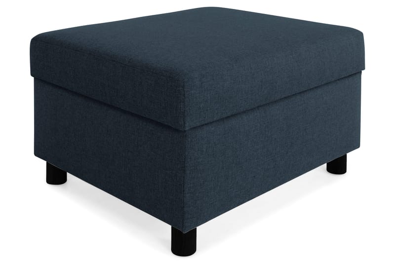 Crazy Fotpall med Förvaring 80x65 - Mörkblå - Products - Möbler - Fåtölj & stolar - Pall & puff - Fotpallar