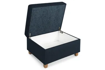 Crazy Fotpall med Förvaring 80x65 - Mörkblå - Products - Möbler - Fåtölj & stolar - Pall & puff - Fotpallar