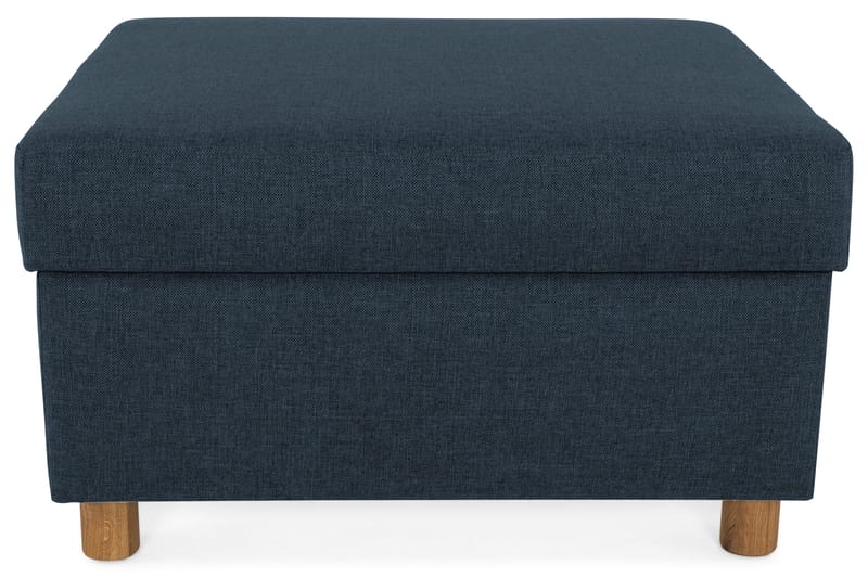Crazy Fotpall med Förvaring 80x65 - Mörkblå - Products - Möbler - Fåtölj & stolar - Pall & puff - Fotpallar