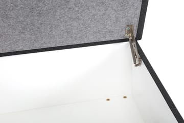 Crazy Fotpall med Förvaring 80x65 - Mörkgrå - Products - Möbler - Fåtölj & stolar - Pall & puff - Fotpallar