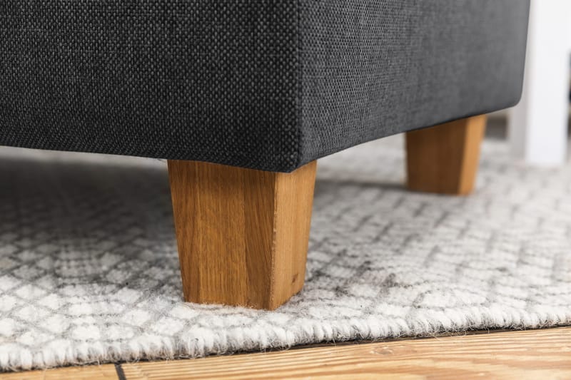 Crazy Fotpall med Förvaring 80x65 - Mörkgrå - Products - Möbler - Fåtölj & stolar - Pall & puff - Fotpallar