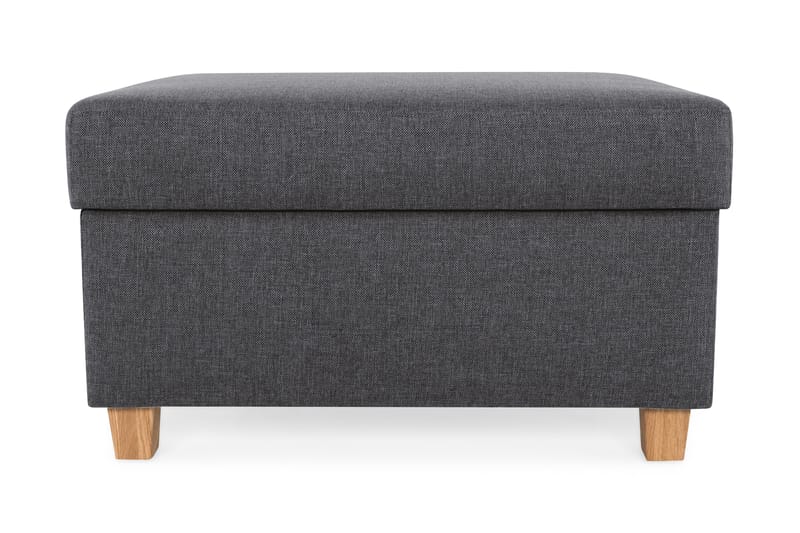 Crazy Fotpall med Förvaring 80x65 - Mörkgrå - Products - Möbler - Fåtölj & stolar - Pall & puff - Fotpallar