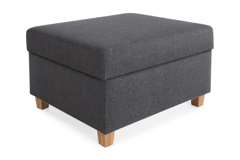 Crazy Fotpall med Förvaring 80x65 - Mörkgrå - Products - Möbler - Fåtölj & stolar - Pall & puff - Fotpallar