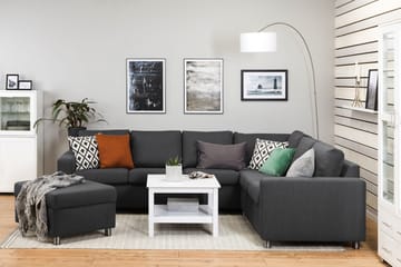Crazy Fotpall med Förvaring 80x65 - Mörkgrå - Products - Möbler - Fåtölj & stolar - Pall & puff - Fotpallar