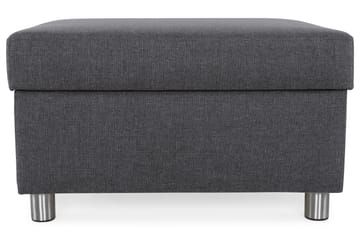 Crazy Fotpall med Förvaring 80x65 - Mörkgrå - Products - Möbler - Fåtölj & stolar - Pall & puff - Fotpallar
