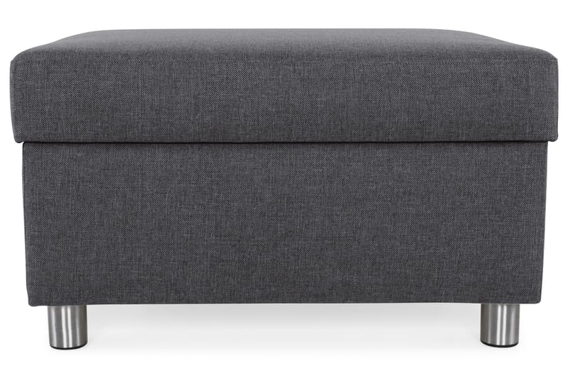 Crazy Fotpall med Förvaring 80x65 - Mörkgrå - Products - Möbler - Fåtölj & stolar - Pall & puff - Fotpallar