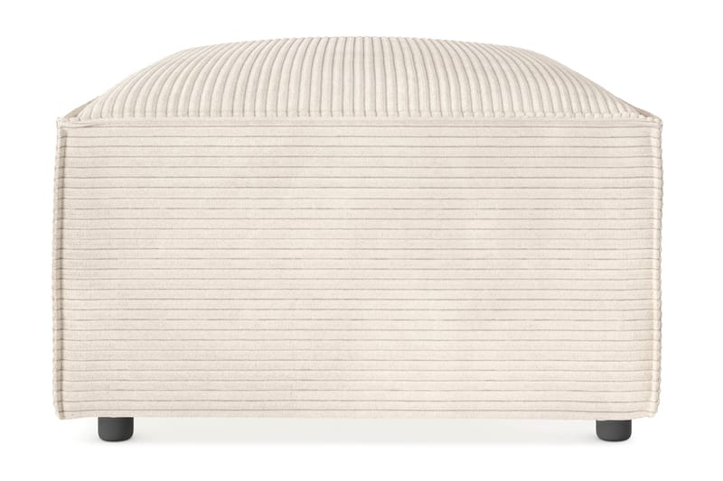 Cubo 1-sits  Rektangulär Fotpallsmodul i Manchester 120 cm bred - Beige - Products - Möbler - Fåtölj & stolar - Pall & puff - Fotpallar