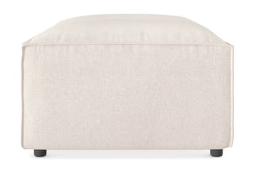 Cubo 1-sits  Rektangulär Fotpallsmodul i Tyg 120 cm bred - Beige - Products - Möbler - Fåtölj & stolar - Pall & puff - Fotpallar
