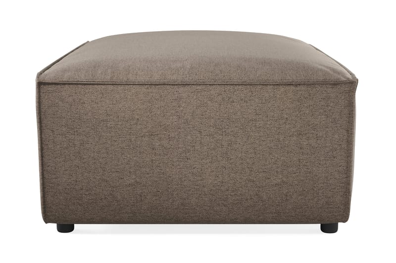 Cubo 1-sits  Rektangulär Fotpallsmodul i Tyg 120 cm bred - Grå - Products - Möbler - Fåtölj & stolar - Pall & puff - Fotpallar
