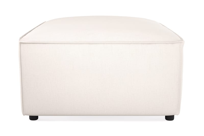 Cubo 1-sits  Rektangulär Fotpallsmodul i Tyg 120 cm bred - Ljusbeige - Products - Möbler - Fåtölj & stolar - Pall & puff - Fotpallar