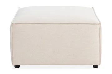 Cubo 1-sits  Rektangulär Fotpallsmodul i Tyg 80 cm bred - Beige - Products - Möbler - Fåtölj & stolar - Pall & puff - Fotpallar