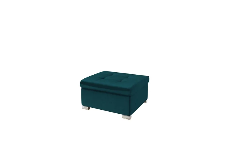 Dynir Fotpall 68 cm - Grön/Turkos - Products - Möbler - Fåtölj & stolar - Pall & puff - Fotpallar