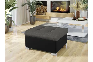 Dynir Fotpall 68 cm - Ljusgrå/Mörkgrå - Products - Möbler - Fåtölj & stolar - Pall & puff - Fotpallar