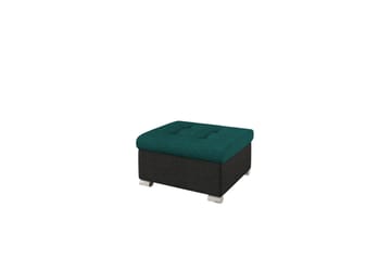 Dynir Fotpall 68 cm - Svart/Grön - Products - Möbler - Fåtölj & stolar - Pall & puff - Fotpallar