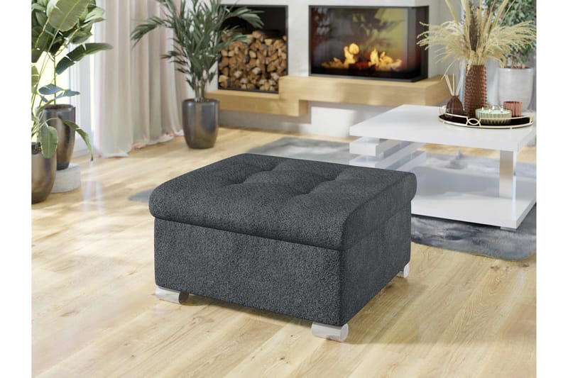 Dynir Fotpall 70 cm - Grå - Products - Möbler - Fåtölj & stolar - Pall & puff - Fotpallar
