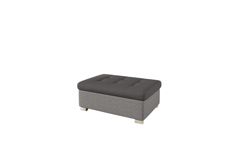 Dynir Fotpall 70 cm - Ljusgrå/Mörkgrå - Products - Möbler - Fåtölj & stolar - Pall & puff - Fotpallar