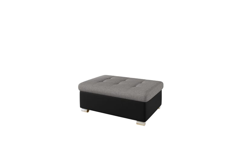 Dynir Fotpall 70 cm - Svart/Ljusgrå - Products - Möbler - Fåtölj & stolar - Pall & puff - Fotpallar