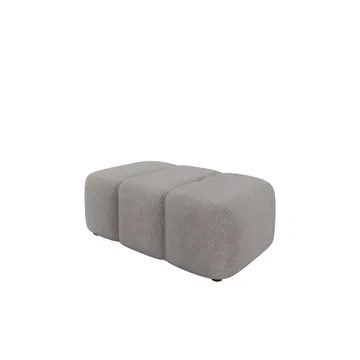 Flo Fotpall 93 cm - Grå - Products - Möbler - Fåtölj & stolar - Pall & puff - Fotpallar