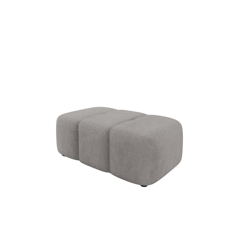 Flo Fotpall 93 cm - Grå - Products - Möbler - Fåtölj & stolar - Pall & puff - Fotpallar