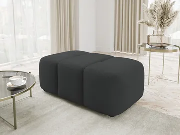 Flo Fotpall 93 cm - Svart - Products - Möbler - Fåtölj & stolar - Pall & puff - Fotpallar