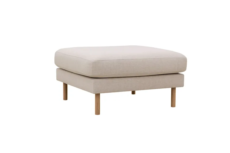 Florenz Fotpall - Beige - Products - Möbler - Fåtölj & stolar - Pall & puff - Fotpallar
