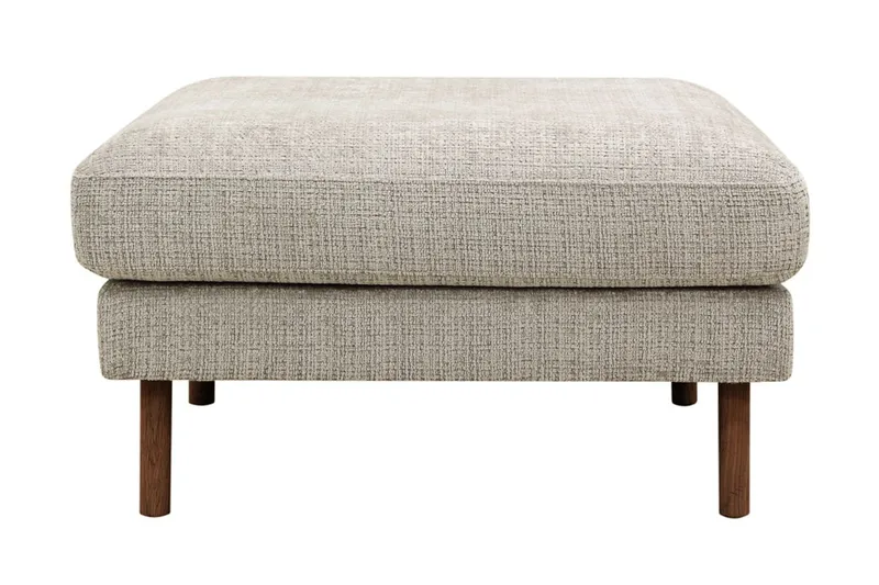 Florenz Fotpall - Grå/Beige - Products - Möbler - Fåtölj & stolar - Pall & puff - Fotpallar
