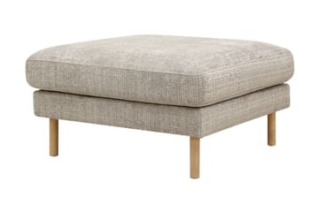 Florenz Fotpall - Grå/Beige - Products - Möbler - Fåtölj & stolar - Pall & puff - Fotpallar