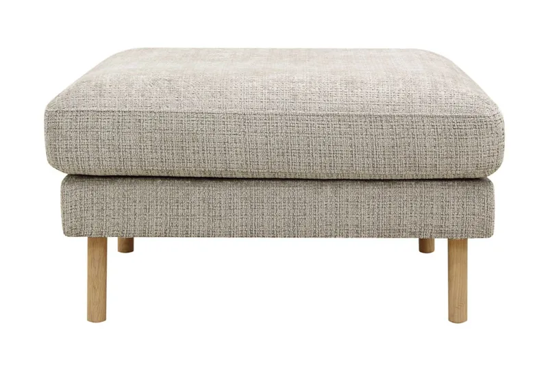 Florenz Fotpall - Grå/Beige - Products - Möbler - Fåtölj & stolar - Pall & puff - Fotpallar