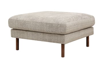 Florenz Fotpall - Grå/Beige - Products - Möbler - Fåtölj & stolar - Pall & puff - Fotpallar